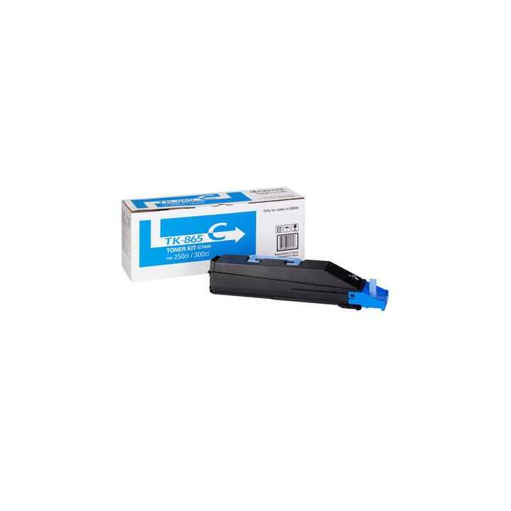 Toner Originale Ciano (TK-865C) 1T02JZCEU0, TK-865C MITA/KYOCERA Conf.1 - Pag.12000