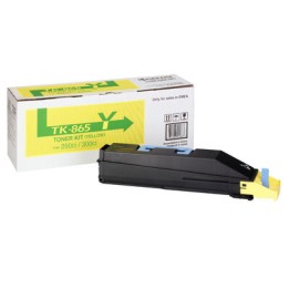 Toner Originale Giallo (TK-865Y) 1T02JZAEU0, TK-865Y MITA/KYOCERA Conf.1 - Pag.12000