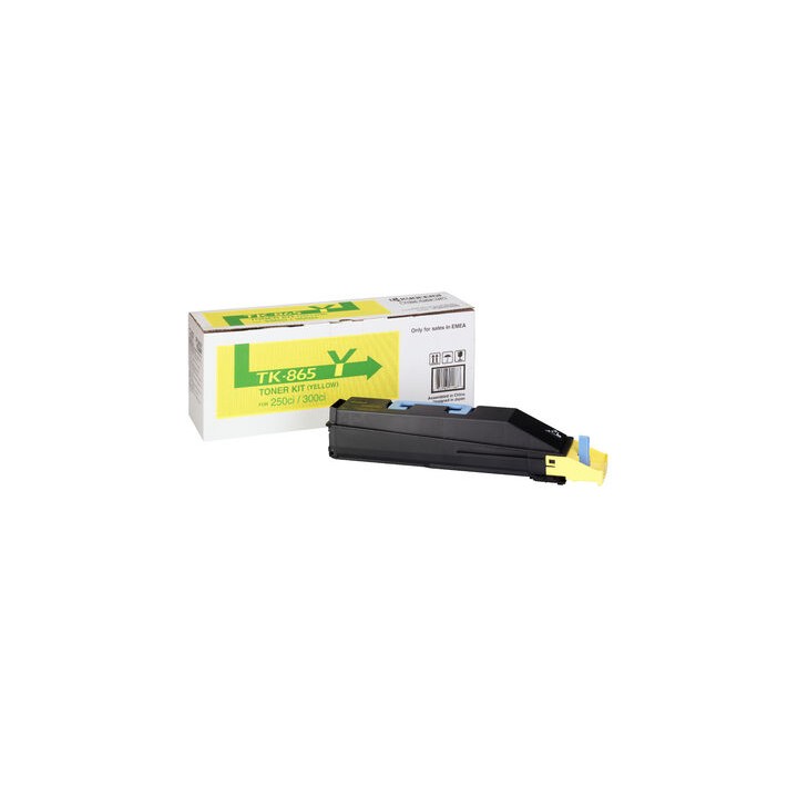 Toner Originale Giallo (TK-865Y) 1T02JZAEU0, TK-865Y MITA/KYOCERA Conf.1 - Pag.12000