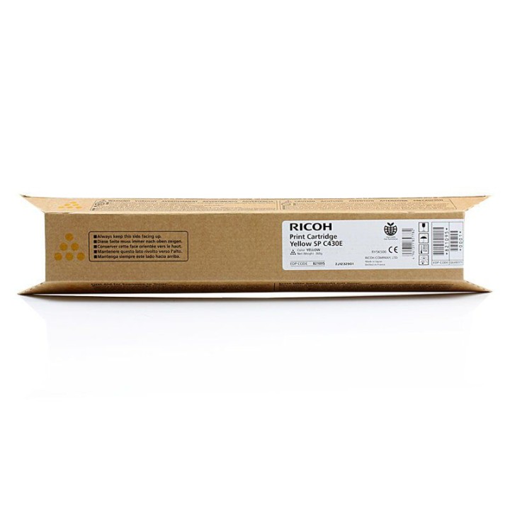 Toner Originale Giallo 821075, 821093, 821095, 821205, 821282 RICOH Conf.1 - Pag.15000