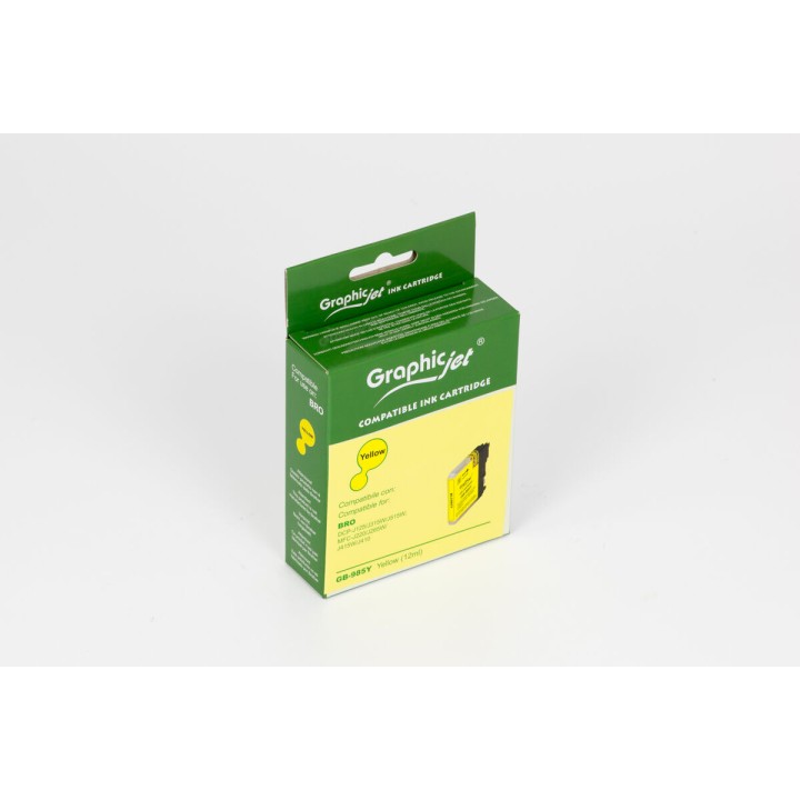 Cartuccia ink-jet Compatibile Giallo LC-985Y BROTHER Conf.1 - Pag.750
