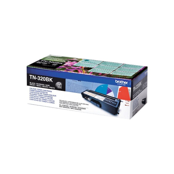 Cartuccia Toner Originale Nero TN-320BK BROTHER Conf.1 - Pag.2500