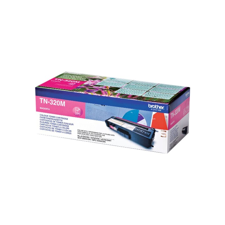 Cartuccia Toner Originale Magenta TN-320M BROTHER Conf.1 - Pag.1500