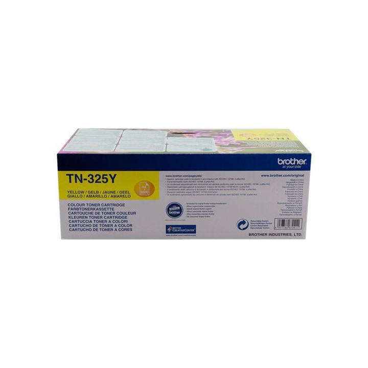 Cartuccia Toner Originale Giallo TN-325Y BROTHER Conf.1 - Pag.3500