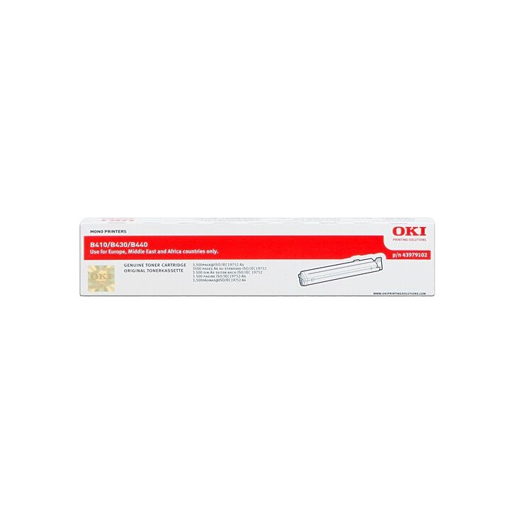 Cartuccia Toner  Originale 43979102 OKI Conf.1 - Pag.3500