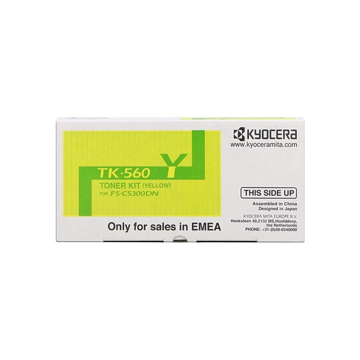 Toner Originale Giallo (TK-560Y) 1T02HNAEU0, TK-560Y MITA/KYOCERA Conf.1 - Pag.10000