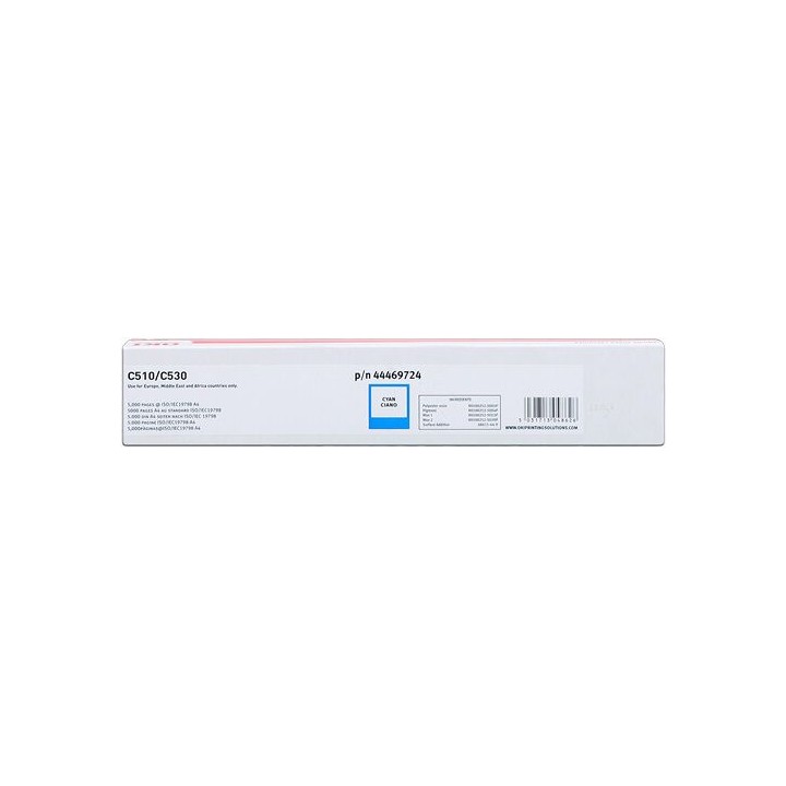 Cartuccia Toner Originale Ciano 44469724 OKI Conf.1 - Pag.5000