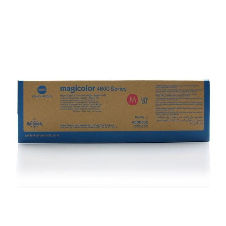 Toner Originale Magenta A0DK352 MINOLTA Conf.1