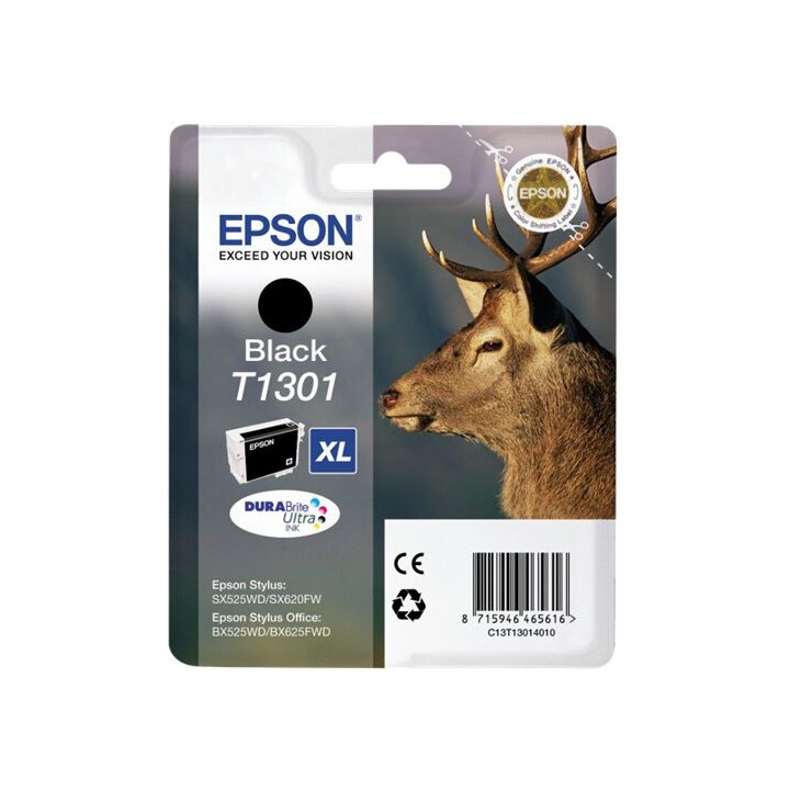 Cartuccia Originale Nero (T1301) C13T13014010, C13T13014012, T1301 EPSON Conf.1