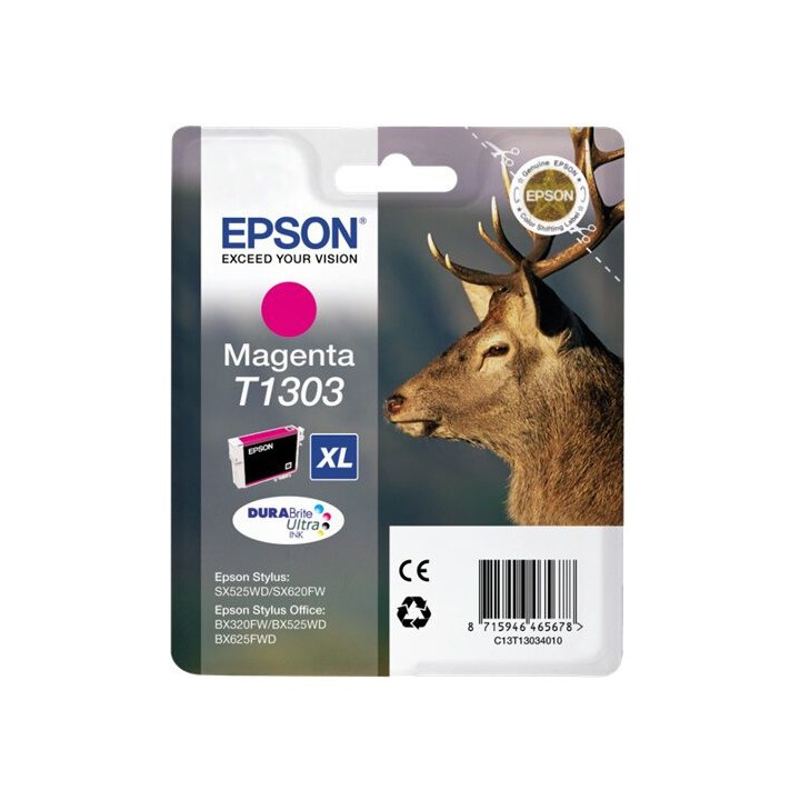 Cartuccia Originale Magenta (T1303) C13T13034010, C13T13034012, T1303 EPSON Conf.1
