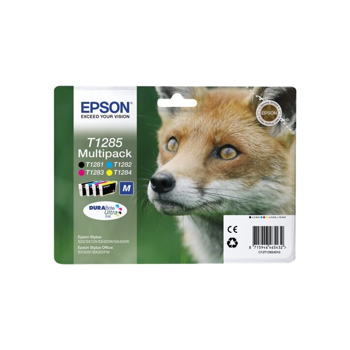 Multipack Originale (T1285) C13T12854010, C13T12854012, T1285 EPSON Conf.1
