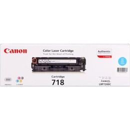 Cartuccia Originale Ciano (718) 2661B002, 718 C CANON Conf.1 - Pag.2900
