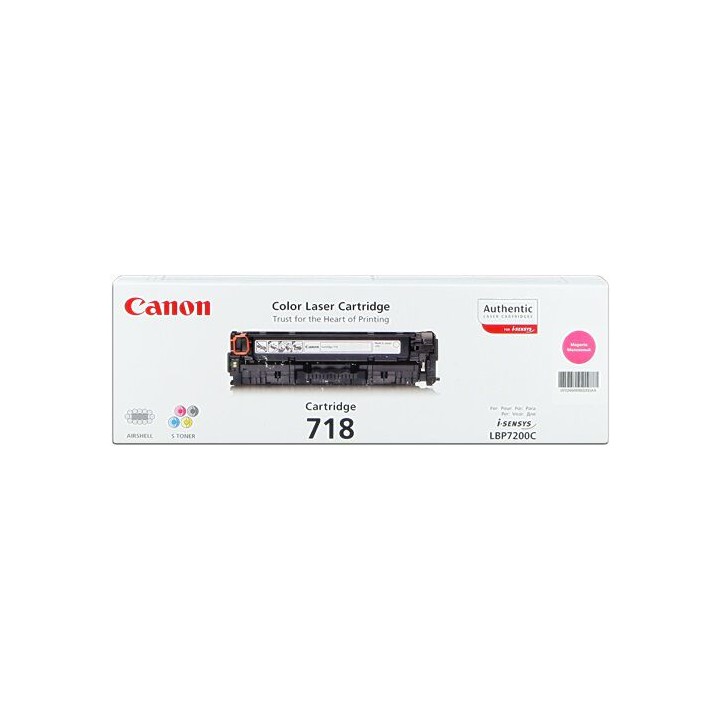 Cartuccia Originale Magenta (718) 2660B002, 718 M CANON Conf.1 - Pag.2900