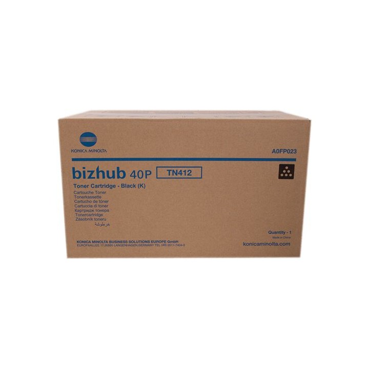 Toner Originale A0FP023, TN412 MINOLTA Conf.1