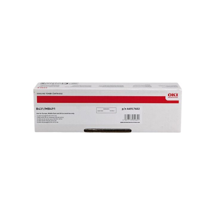 Cartuccia Originale 44917602 OKI Conf.1 - Pag.12000