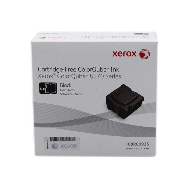 Solid Ink Kit Originale Nero 108R00935 XEROX Conf.1x4