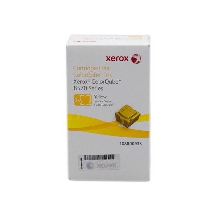 Solid Ink Kit Originale Giallo 108R00933 XEROX Conf.1x2