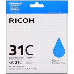 Cartuccia Gel Originale Ciano 405689, GC-31C RICOH Conf.1