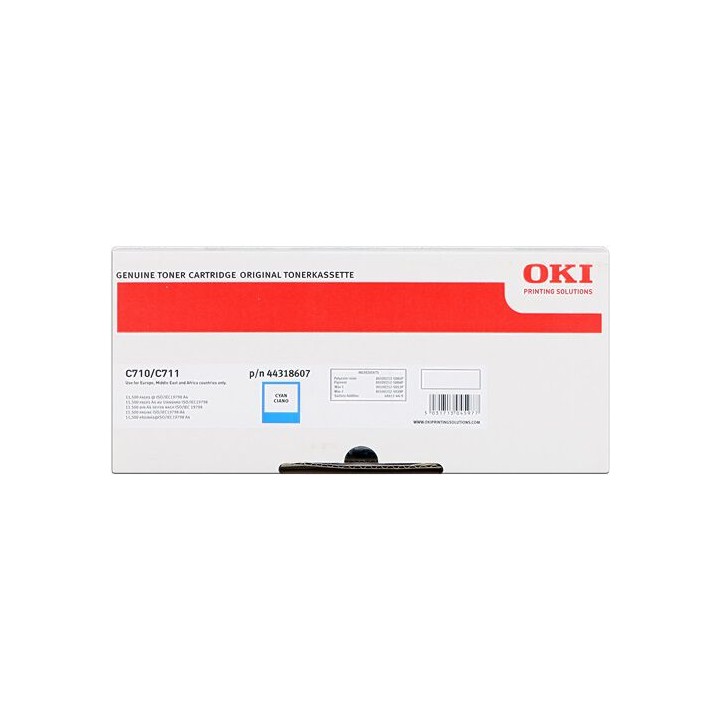Cartuccia Toner Originale Ciano 44318607 OKI Conf.1 - Pag.11500