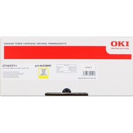 Cartuccia Toner Originale Giallo 44318605 OKI Conf.1 - Pag.11500