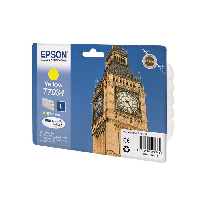 Cartuccia Originale Giallo (T7034) C13T70344010, T7034 EPSON Conf.1
