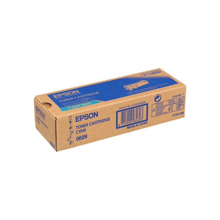 Cartuccia Originale Ciano (0629) 0629, C13S050629 EPSON Conf.1 - Pag.2500
