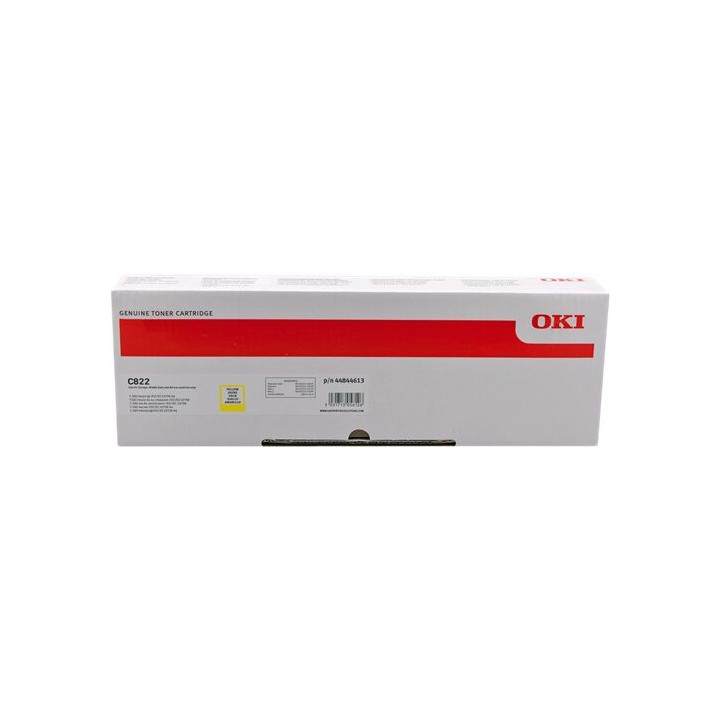 Cartuccia Toner Originale Giallo 44844613 OKI Conf.1 - Pag.7300