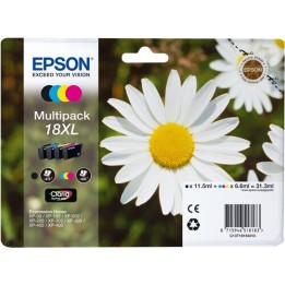 Multipack Originale B/C/M/Y (18XL) 18XL, C13T18164010, C13T18164012 EPSON Conf.1