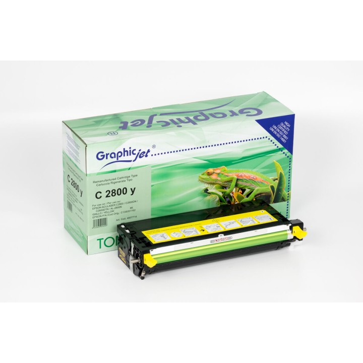 Cartuccia Rigenerata Giallo (1162) 1162, C13S051162 EPSON Conf.1 - Pag.6000