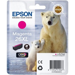 Cartuccia Originale Magenta (26XL) 26XL, C13T26334010, C13T26334012 EPSON Conf.1 - Pag.700