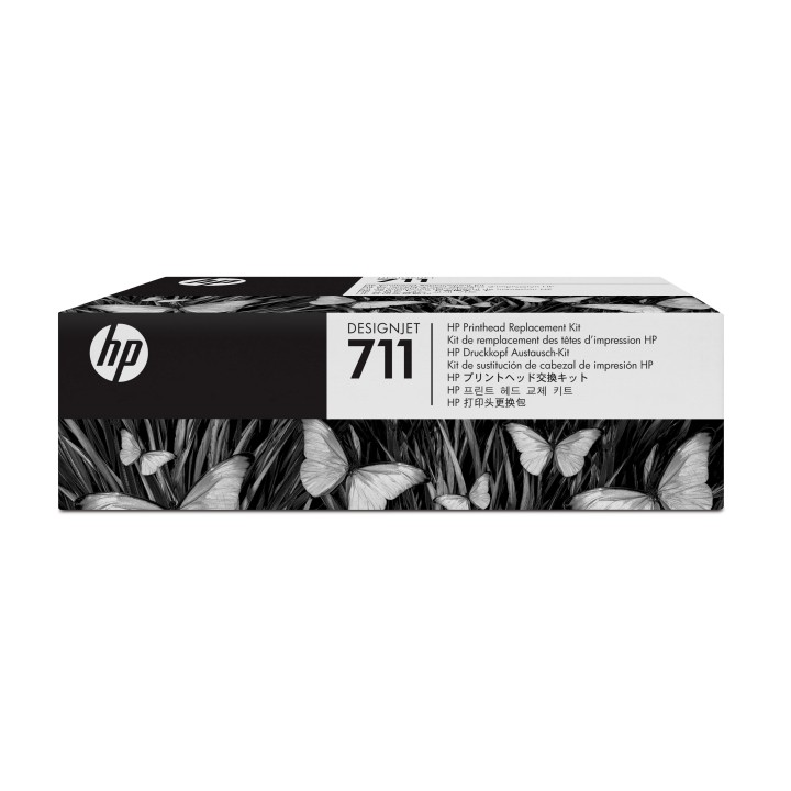 Testina Originale B/C/M/Y (711) 711, C1Q10A HP Conf.1