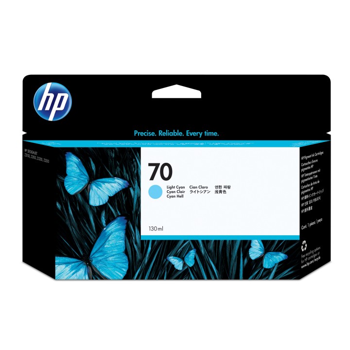 Cartuccia Originale Ciano Chiaro (70) 70, C9390A HP Conf.1