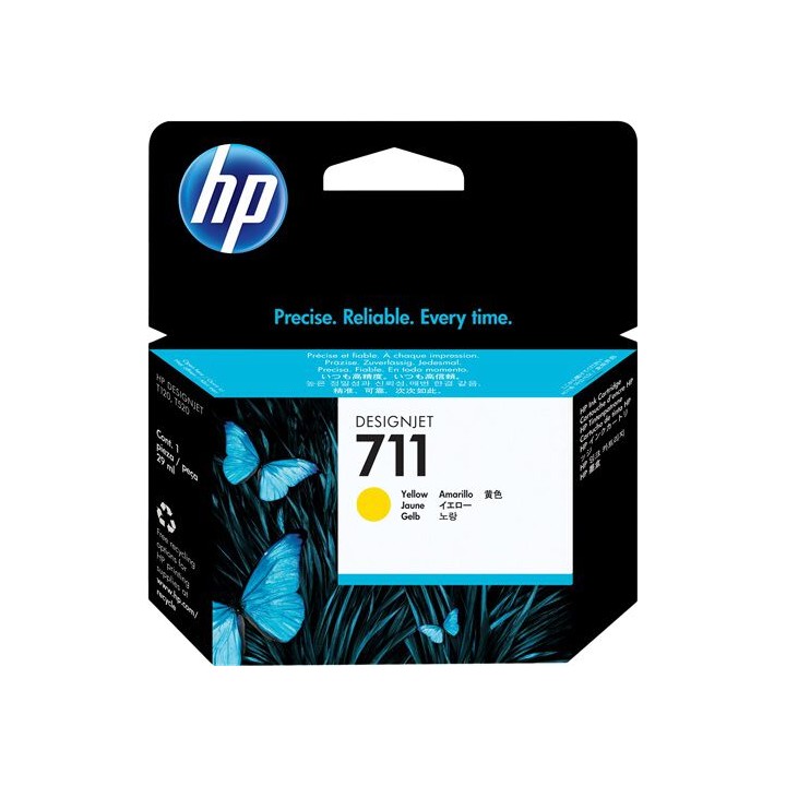 Cartuccia Originale Giallo (711) 711, CZ132A HP Conf.1