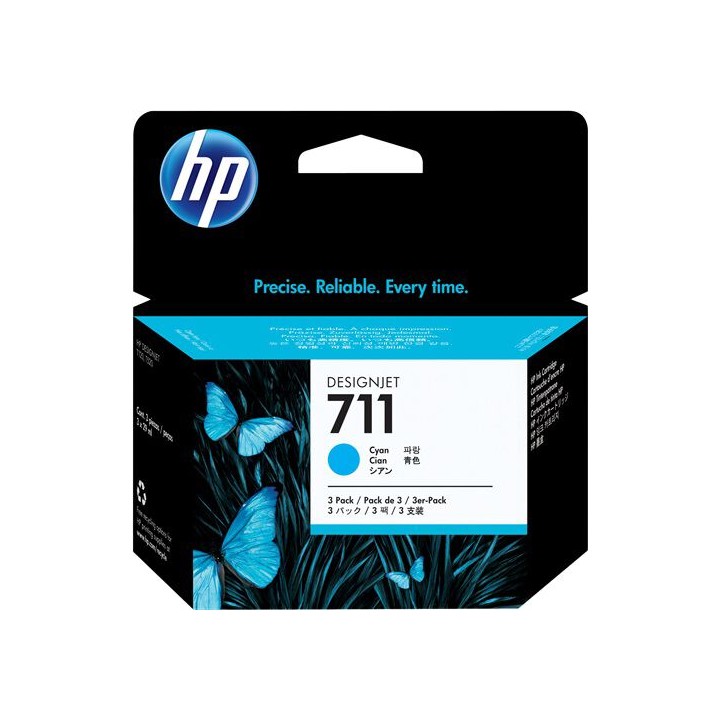 Cartuccia Originale Ciano (711) 711, CZ134A HP Conf.1x3