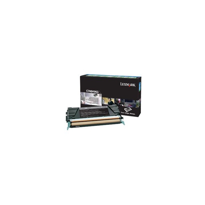 Cartuccia Originale Nero (Return Program) C746H1KG LEXMARK Conf.1 - Pag.12000