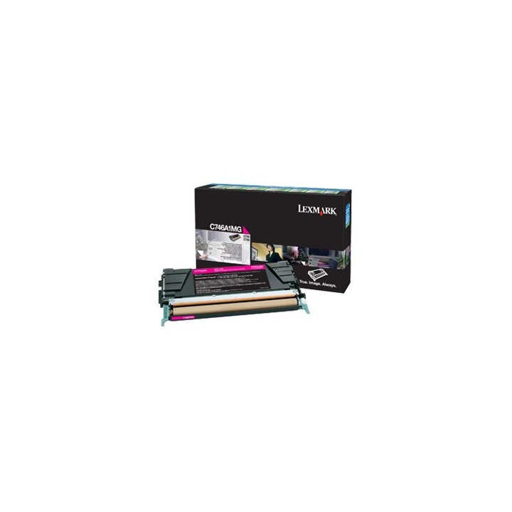 Cartuccia Originale Magenta (Return Program) C746A1MG LEXMARK Conf.1 - Pag.7000