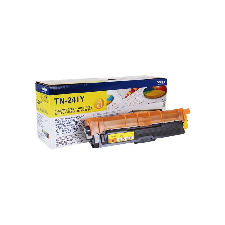 Cartuccia Toner Originale Giallo TN-241Y BROTHER Conf.1 - Pag.1400