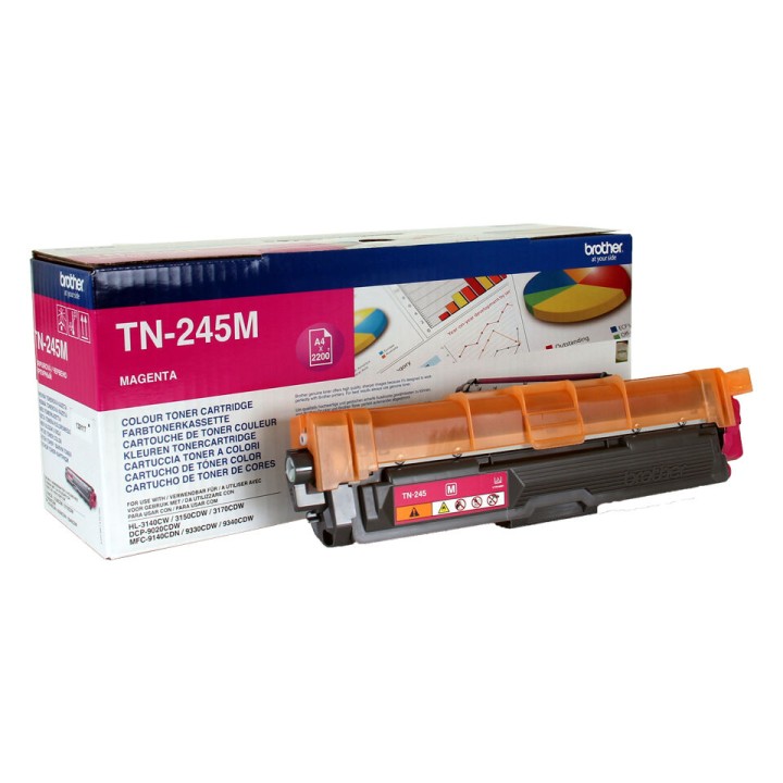 Cartuccia Toner Originale Magenta TN-245M BROTHER Conf.1 - Pag.2200