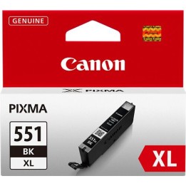 Cartuccia Originale Nero (CLI-551BKXL) 6443B001, CLI-551BK XL CANON Conf.1 - Pag.1125