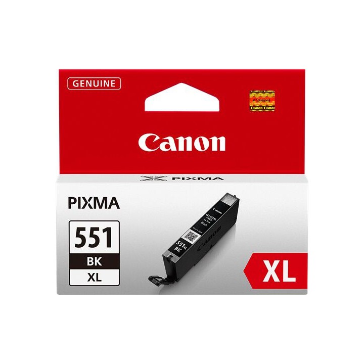 Cartuccia Originale Nero (CLI-551BKXL) 6443B001, CLI-551BK XL CANON Conf.1 - Pag.1125