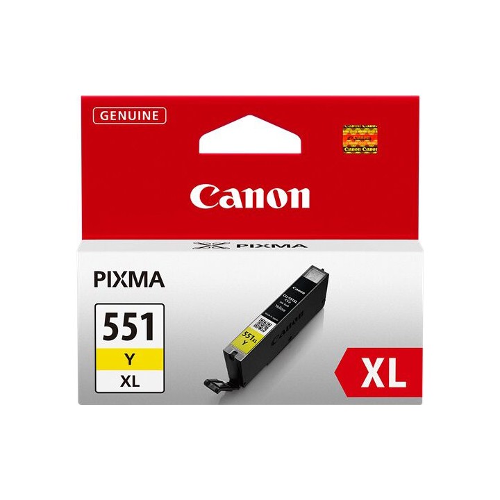 Cartuccia Originale Giallo (CLI-551YXL) 6446B001, CLI-551Y XL CANON Conf.1 - Pag.660
