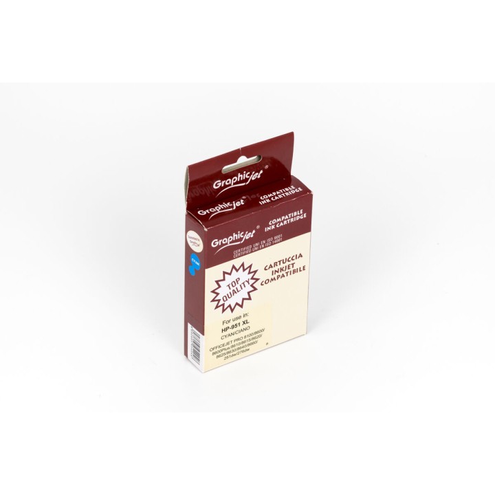Cartuccia Compatibile Ciano (951XL) 951XL, CN046A HP Conf.1 - Pag.1500