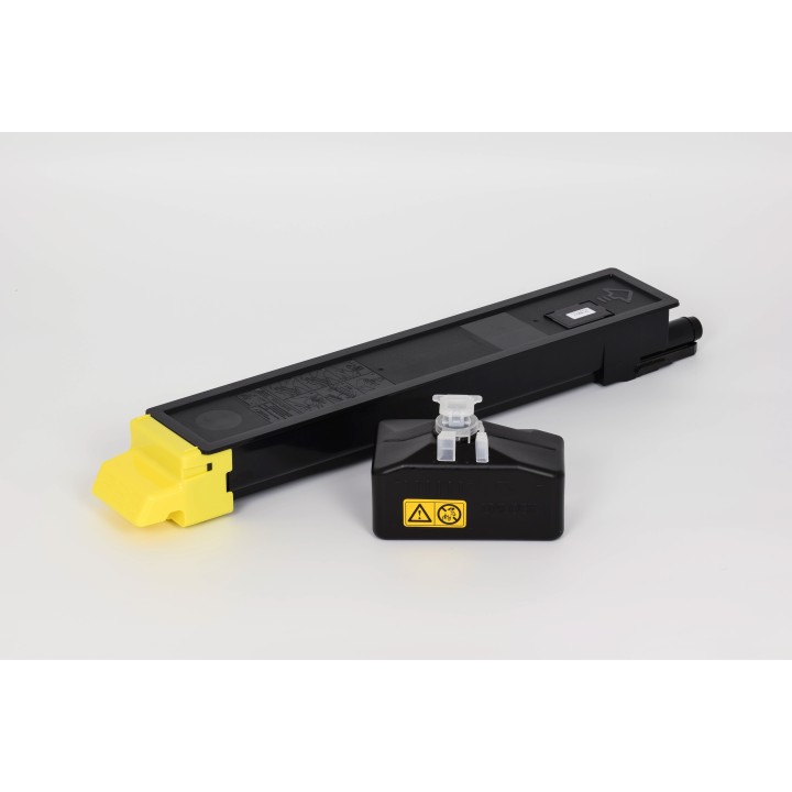Toner Compatibile Giallo + Vaschetta Recupero (TK-895Y) 1T02K0ANL0, TK-895Y MITA/KYOCERA Conf.1 - Pag.6000