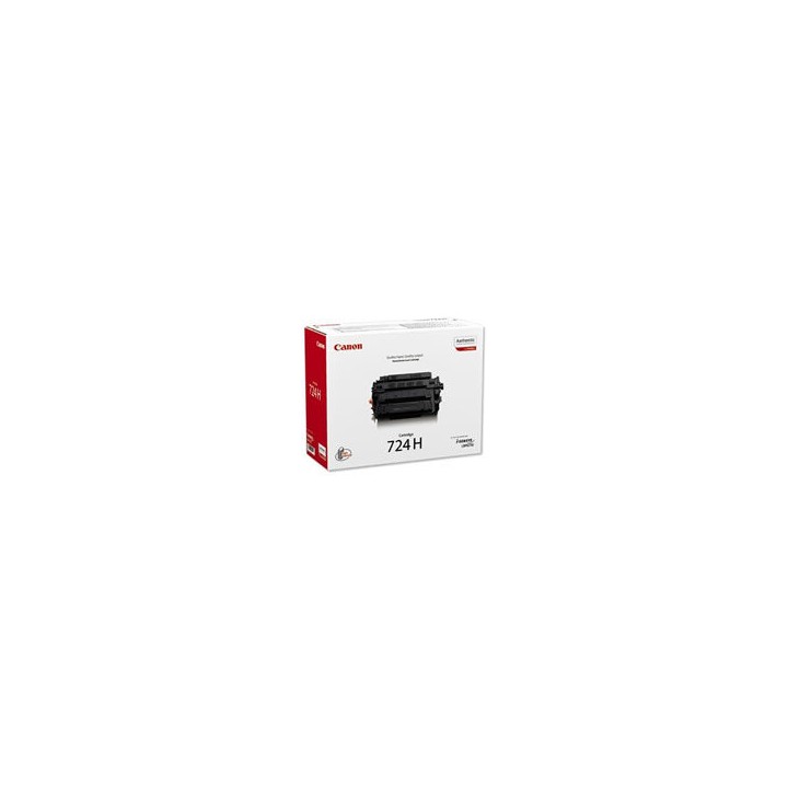 Cartuccia Originale Nero (724H) 3482B002, 724H CANON Conf.1 - Pag.12500