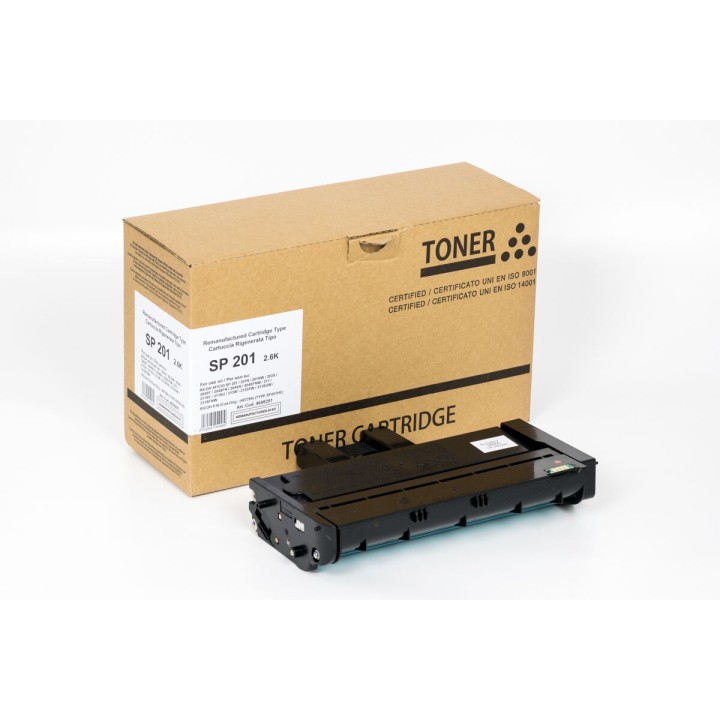 Cartuccia Toner Rigenerata 407254, Type SP201HE RICOH Conf.1 - Pag.2600