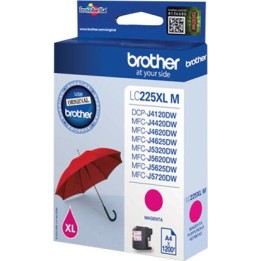 Cartuccia Ink-jet Originale Magenta LC-225XLM BROTHER Conf.1 - Pag.1200