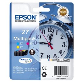 Multipack Originale C/M/Y (27) 27, C13T27054010, C13T27054012 EPSON Conf.1