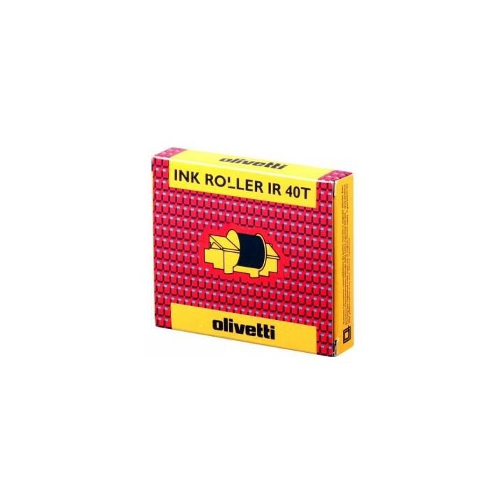 Kit Rullini Inchiostrati Originale Nero/Rosso 81129, IR40T OLIVETTI Conf.1x2