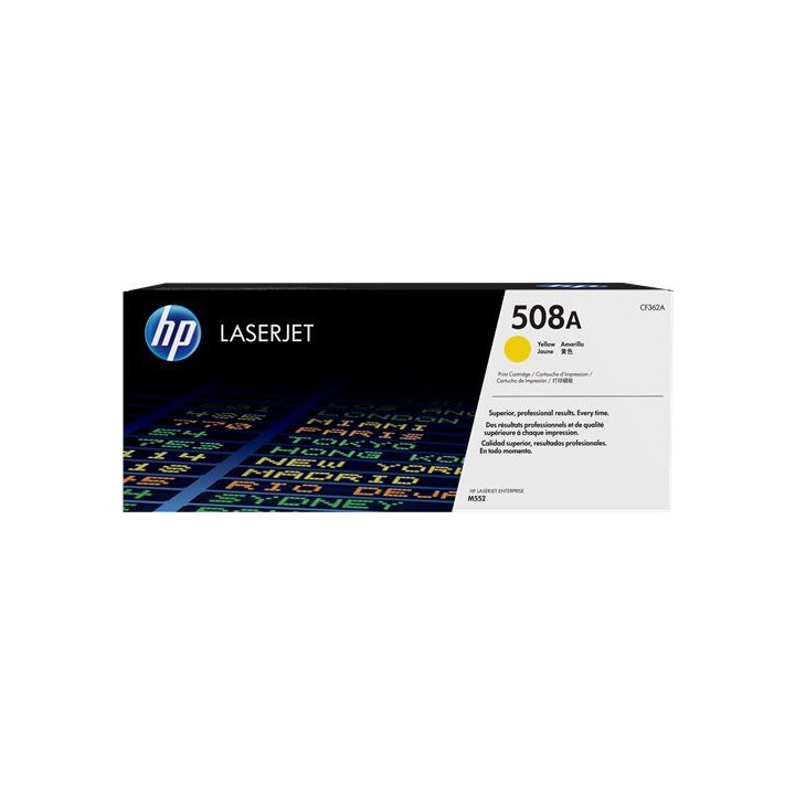 Cartuccia Originale Giallo (508A) 508A, CF362A HP Conf.1 - Pag.5000