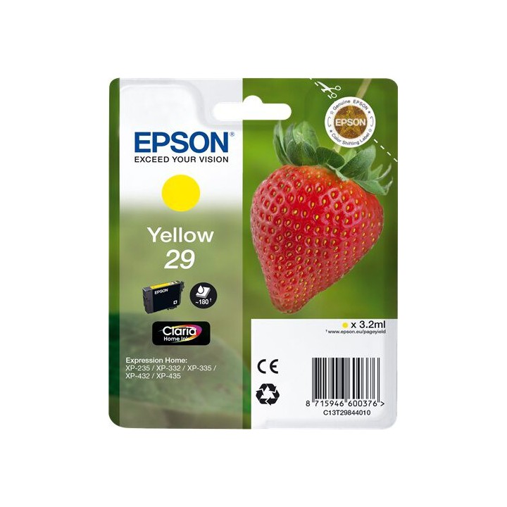Cartuccia Originale Giallo (29) 29, C13T29844010, C13T29844012 EPSON Conf.1 - Pag.180
